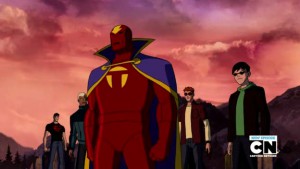 Red Tornado with Young Justice