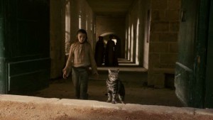 Arya and the cat