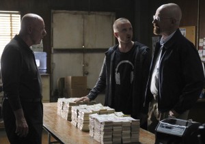 Mike, Jesse, and Walt discuss the cost of doing business.